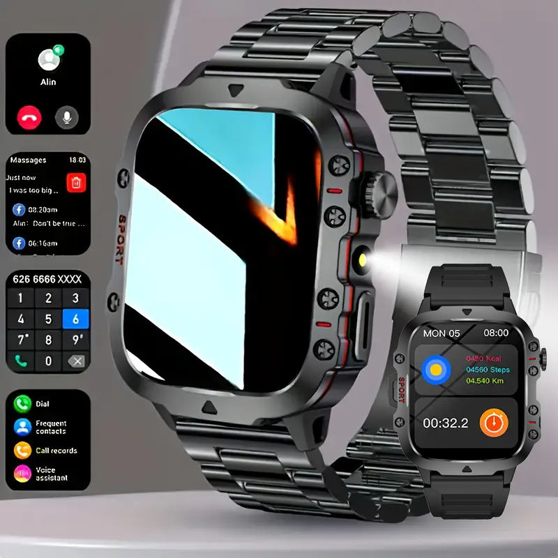Smart Watch with LED Light, wi - مراجعة Smartwatch Watches Wallpaper وسعره