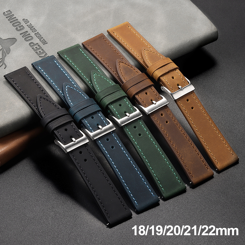 Vintage Cowhide Watch Strap Qu - مراجعة Smartwatch Vintage Watches For Men وسعره