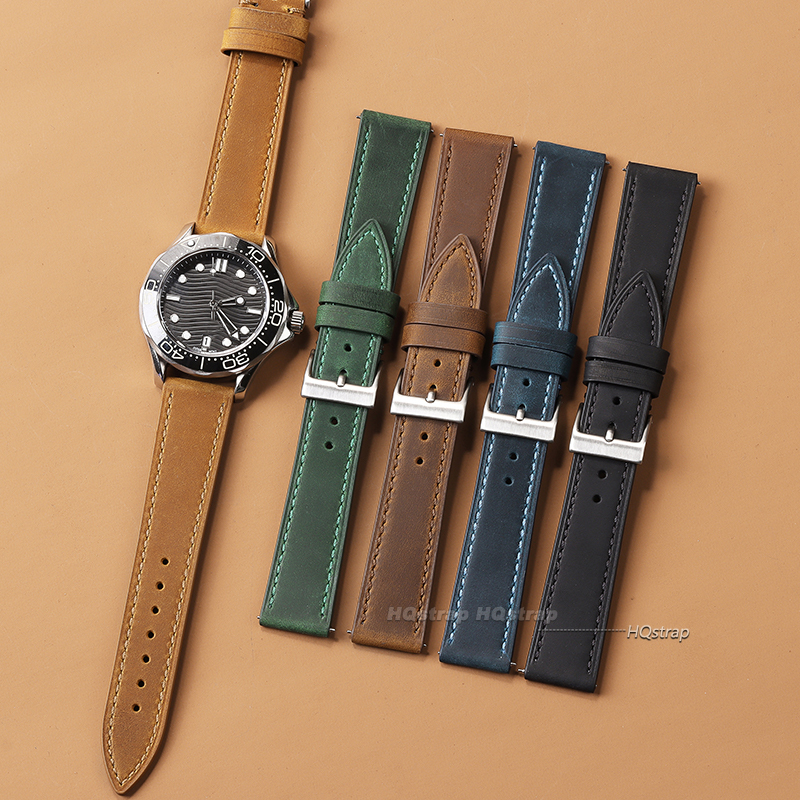Vintage Cowhide Watch Strap Qu - مراجعة Smartwatch Vintage Watches For Men وسعره