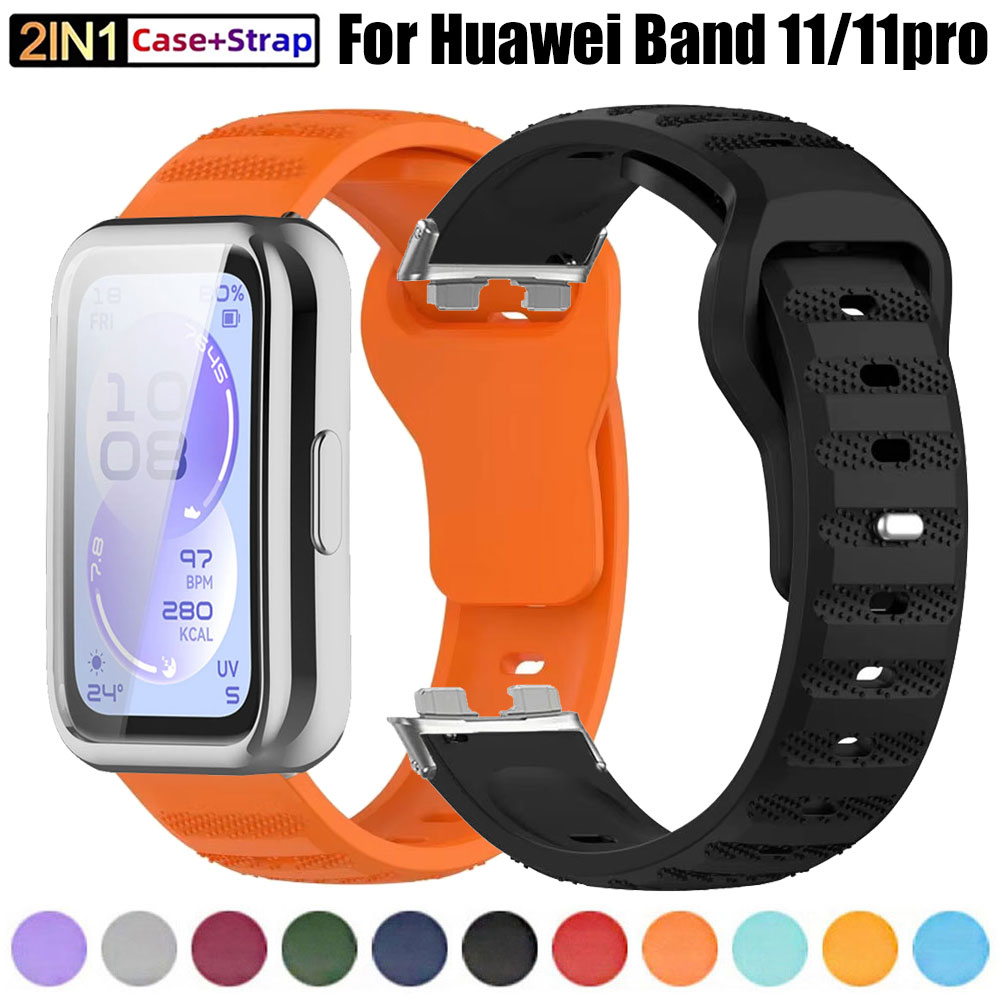 TPU Case For Huawei Band 11/11 - مراجعة Silicone Sport Band وسعره