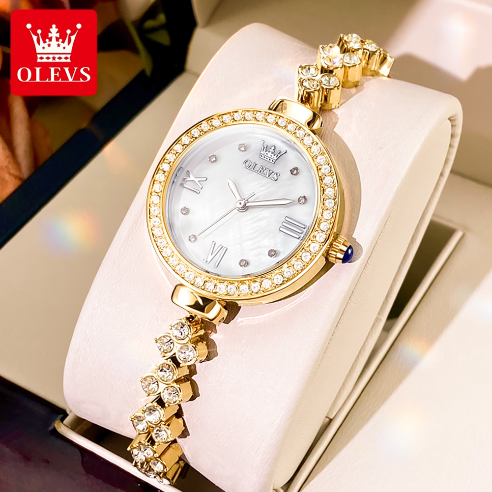 OLEVS 9903 Women Watchs Origin - مراجعة Watch Bezel Insert وسعره