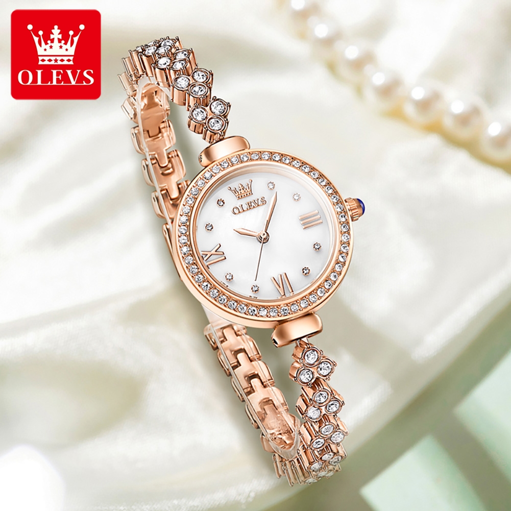 OLEVS 9903 Women Watchs Origin - مراجعة Watch Bezel Insert وسعره