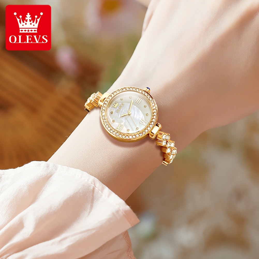 OLEVS 9903 Women Watchs Origin - مراجعة Watch Bezel Insert وسعره