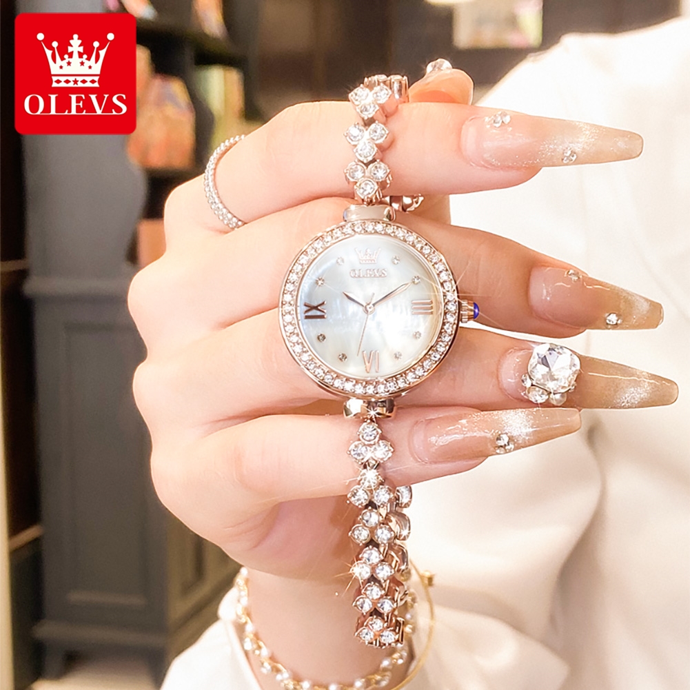 OLEVS 9903 Women Watchs Origin - مراجعة Watch Bezel Insert وسعره