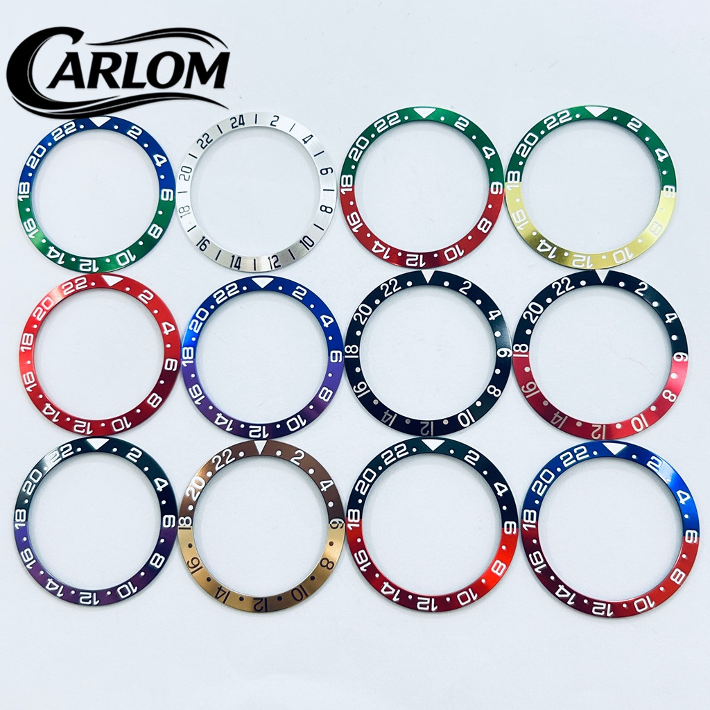 38mm/30.6mm Black Blue Green R - مراجعة Watch Bezel Insert وسعره