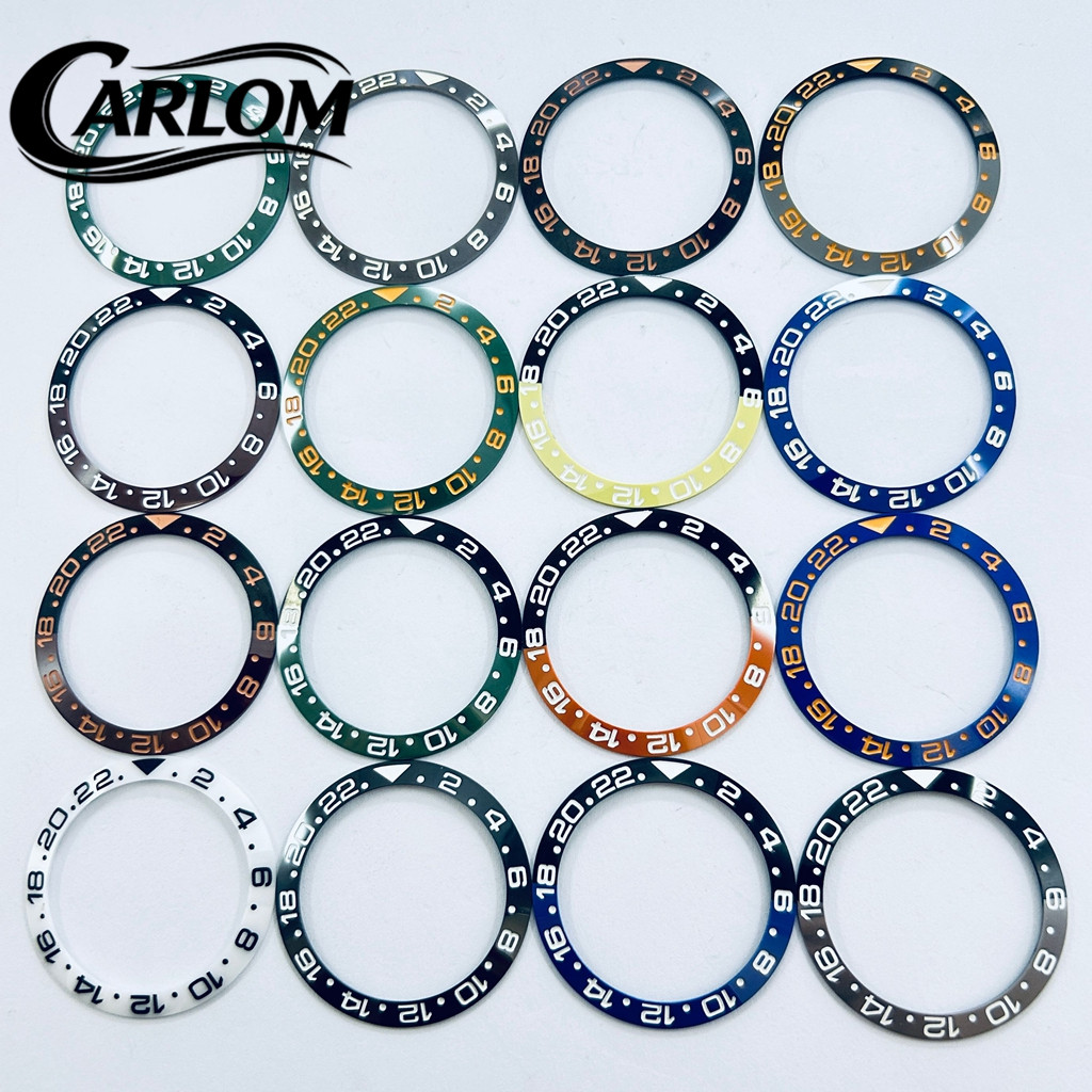 38mm/30.6mm Black Blue Green R - مراجعة Watch Bezel Insert وسعره