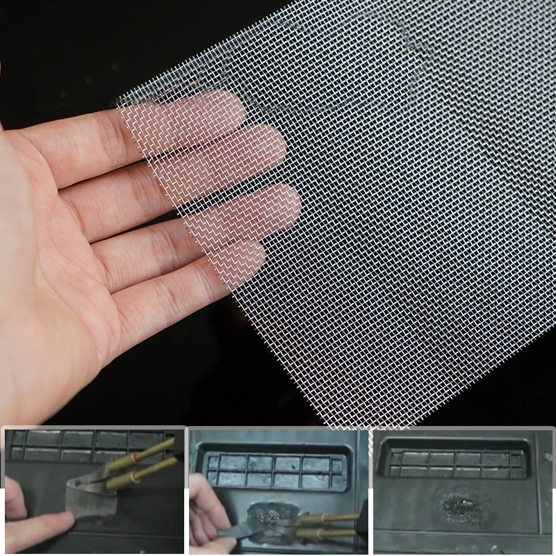 1-5Pcs Car Bumper Stainless St - مراجعة Mesh Stainless Strap وسعره
