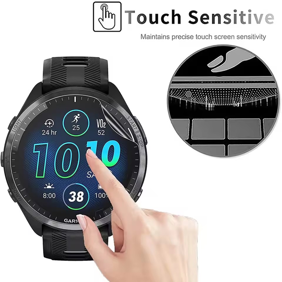 3Pcs Soft HD Hydrogel Protecti - مراجعة Xwatch Smartwatch وسعره