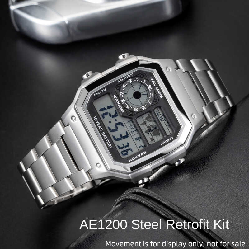 For Casio AE1200 case mod kit  - مراجعة Watch Bezel Insert وسعره