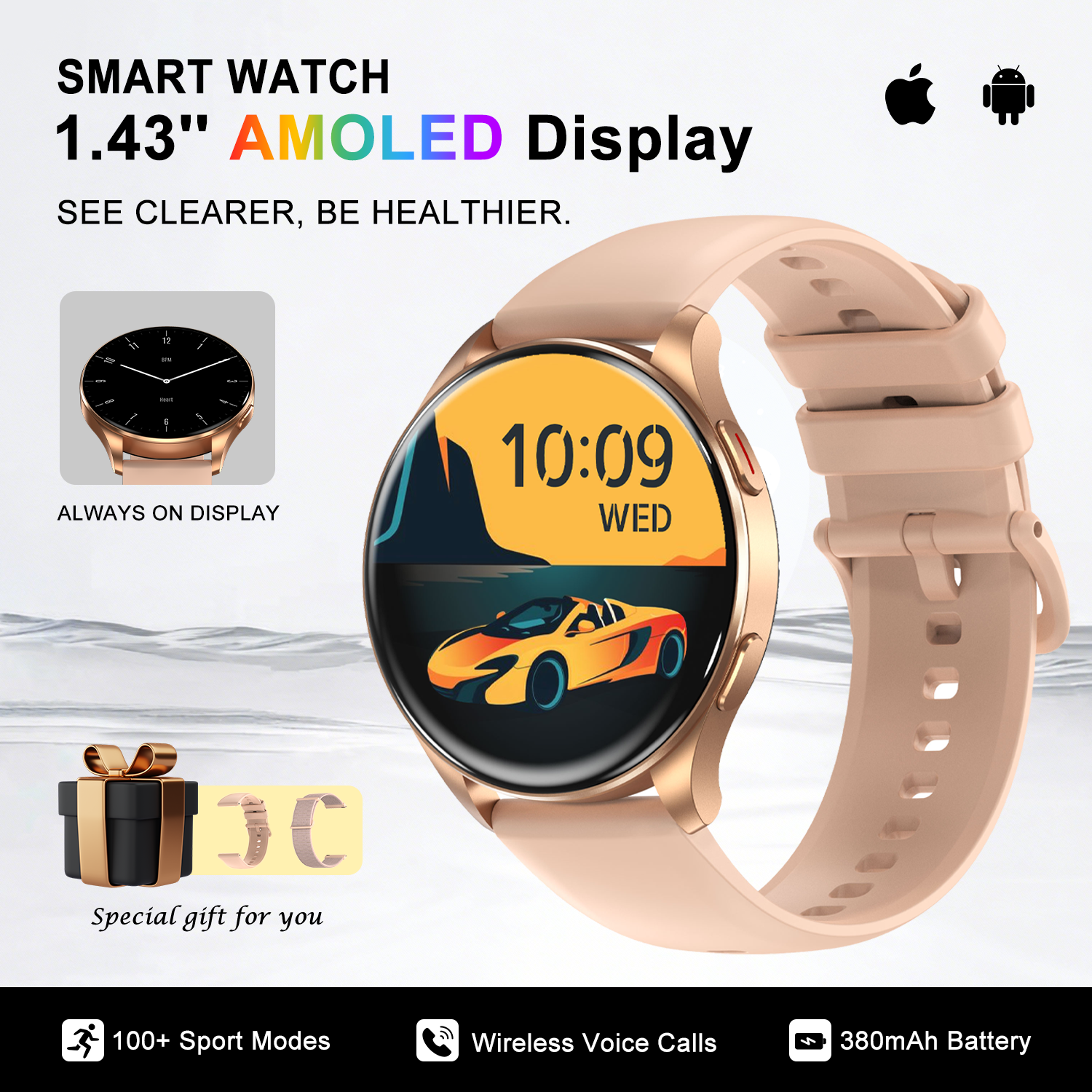 Blackview X20 Smart Watch with - مراجعة Smartwatch Latest Watches For Women وسعره