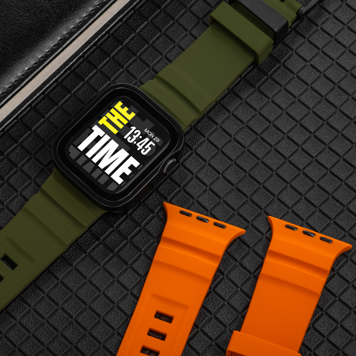 For Apple Watch Waterproof Cas - مراجعة Silicone Sport Band وسعره