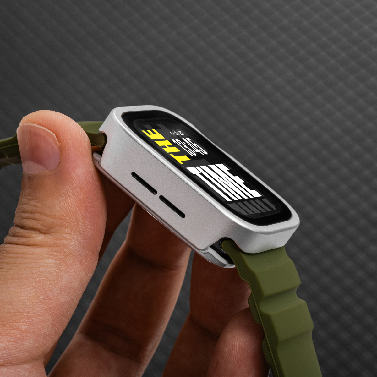 For Apple Watch Waterproof Cas - مراجعة Silicone Sport Band وسعره