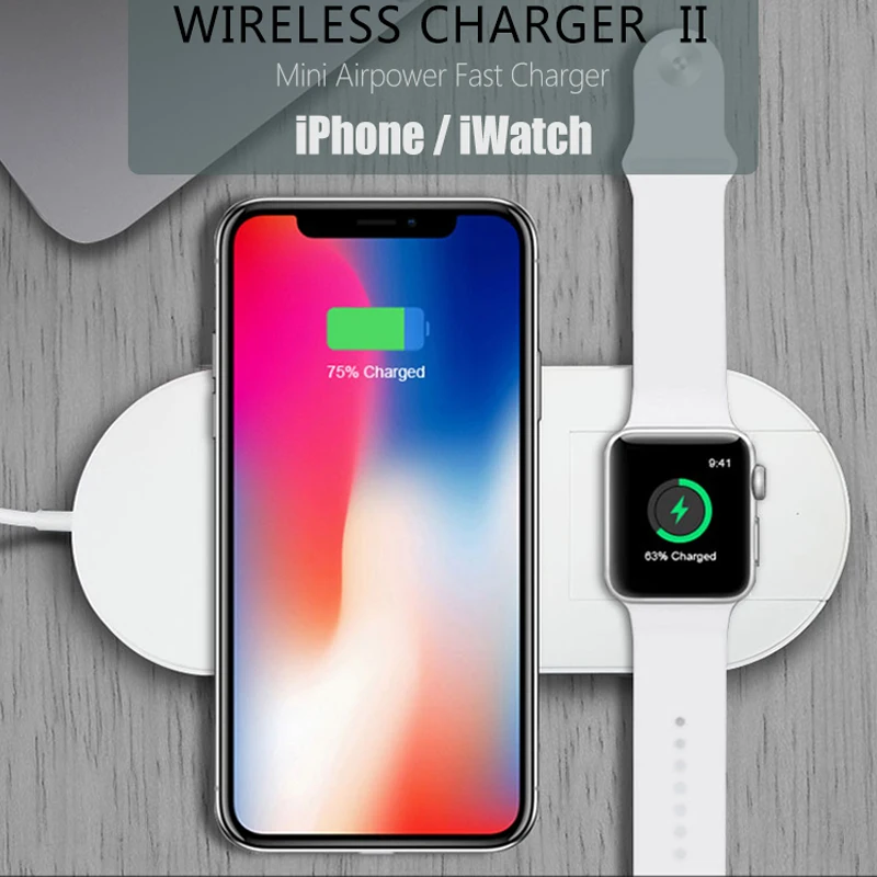 2 in 1 Fast Wireless Charger P - مراجعة Watch Watch Xs وسعره