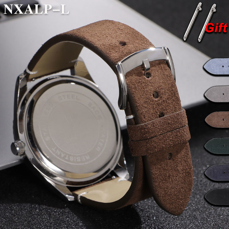 Soft Suede Genuine Leather Wat - مراجعة Omega Watches Smartwatch وسعره