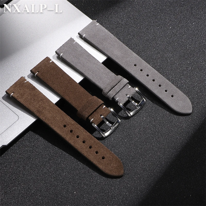 Soft Suede Genuine Leather Wat - مراجعة Omega Watches Smartwatch وسعره