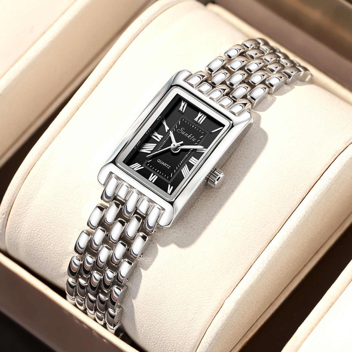 SUNKTA New Luxury Women Watche - مراجعة Waterproof Diving Watch وسعره