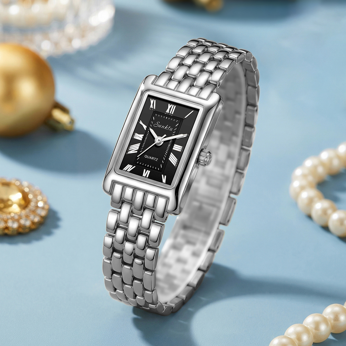 SUNKTA New Luxury Women Watche - مراجعة Waterproof Diving Watch وسعره