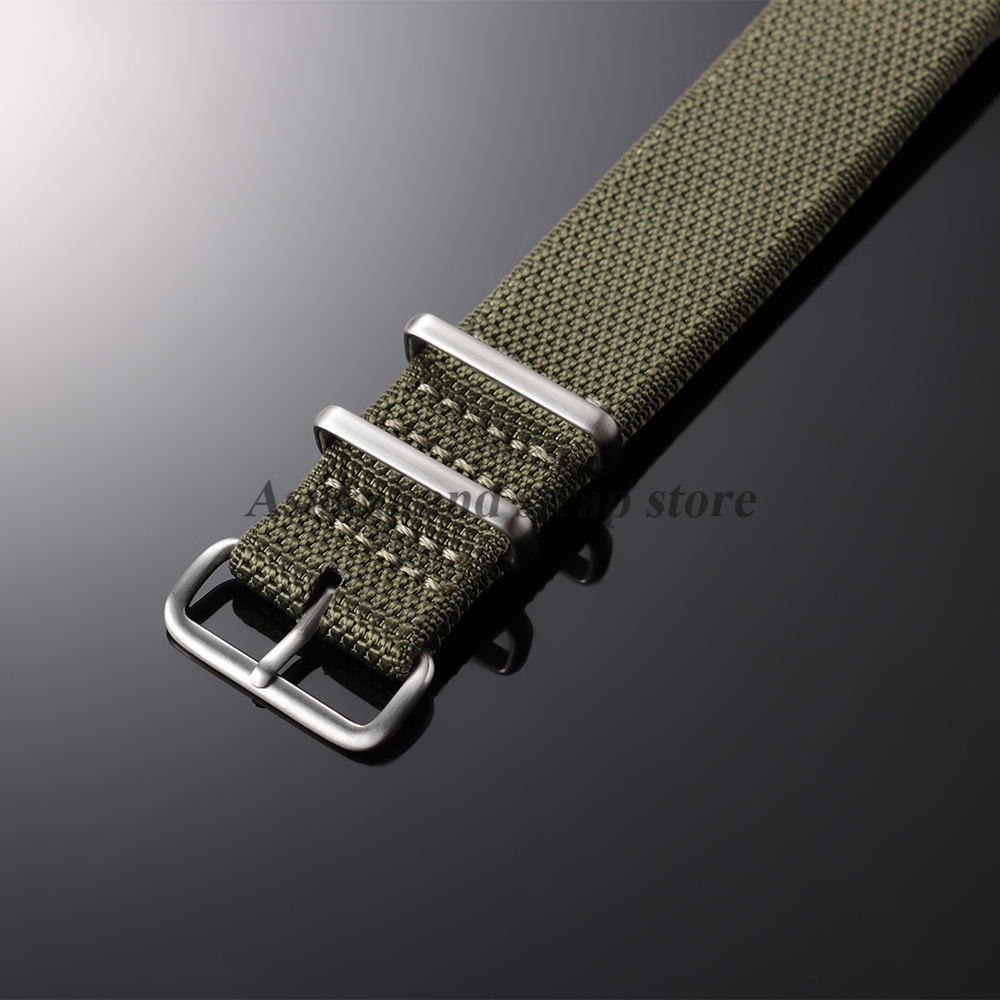 Ribbed Nylon Watch Strap 20mm  - مراجعة Omega Watches Smartwatch وسعره