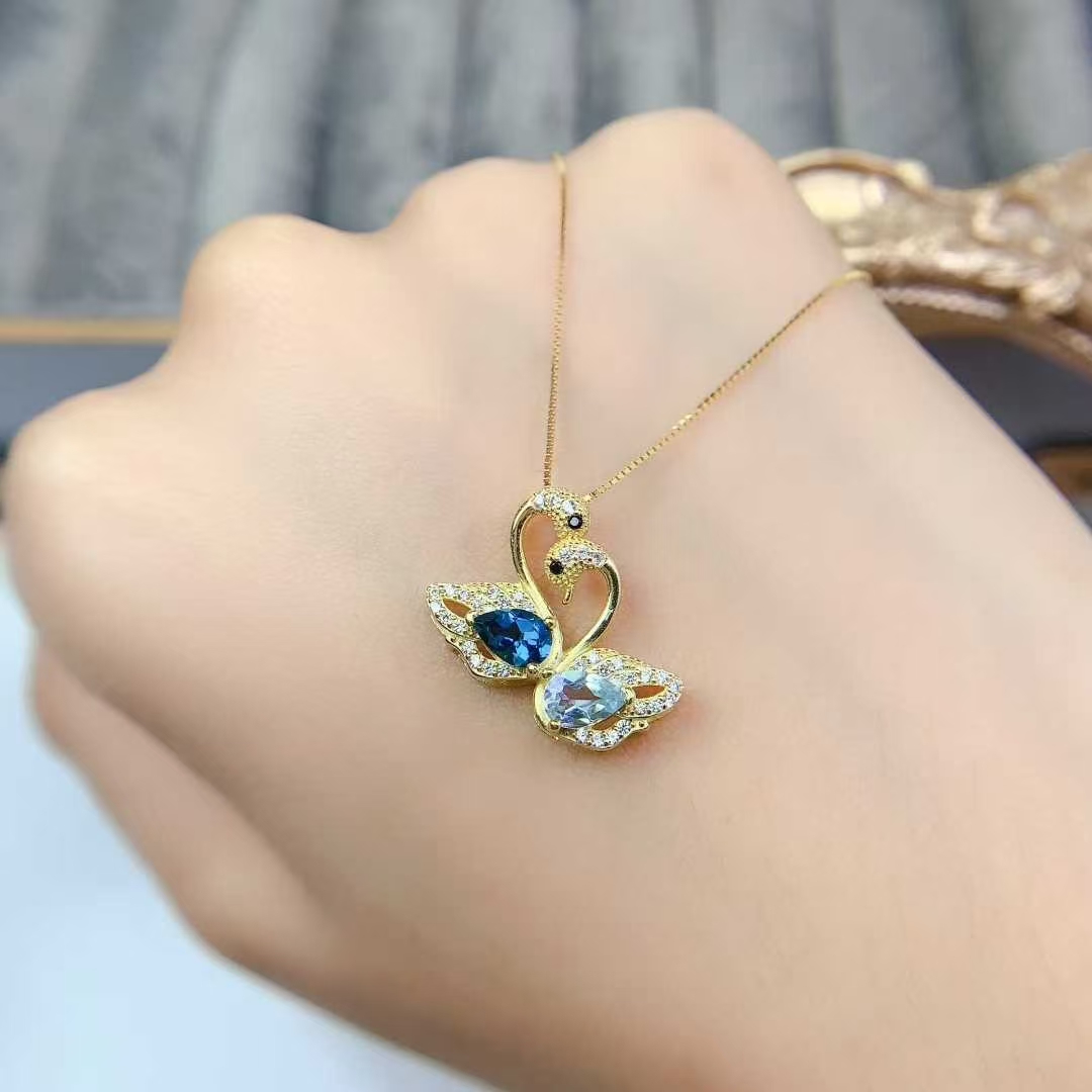 925 Silver Swan Pendant Natura - مراجعة Vs Smartwatch وسعره