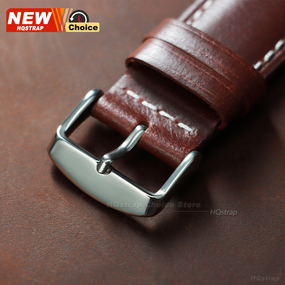 New Oil Wax Strap 16mm 18mm 20 - مراجعة Omega Watches Smartwatch وسعره