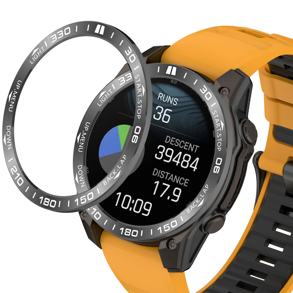 Metal Bezel Ring For Garmin Fe - مراجعة Smartwatch Ring Watches وسعره