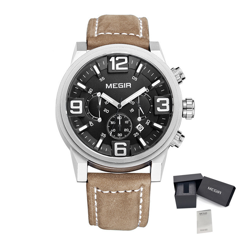 MEGIR Multi-function Business  - مراجعة Smartwatch Imported Watches For Men وسعره