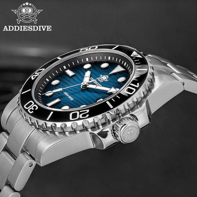 ADDIESDIVE Men's 2115 Quartz W - مراجعة Waterproof Diving Watch وسعره