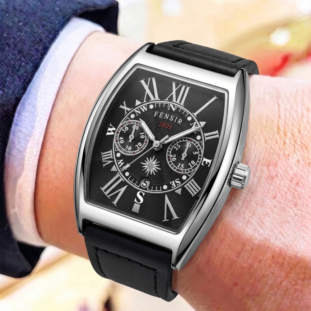 High-End Men's Watch with Barr - مراجعة Smartwatch Vintage Watches For Men وسعره