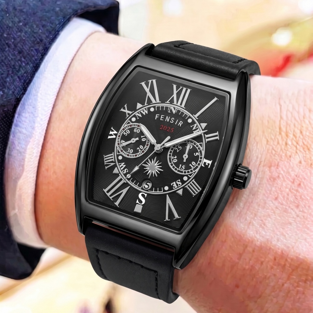 High-End Men's Watch with Barr - مراجعة Smartwatch Vintage Watches For Men وسعره