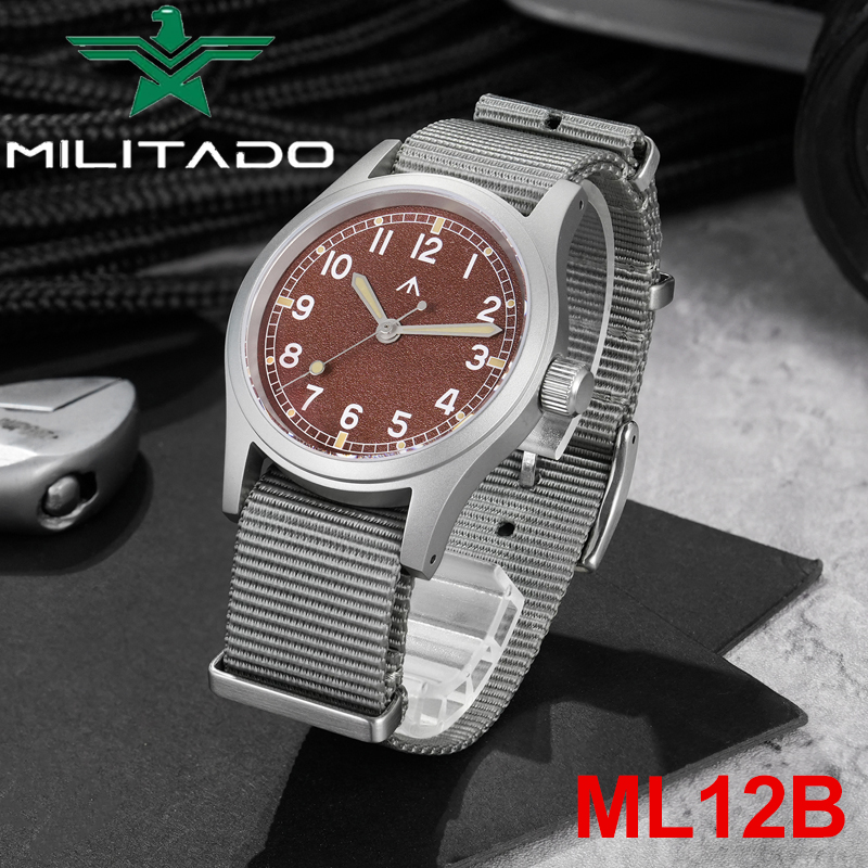Militado ML12B Mens Watch VH31 - مراجعة Smartwatch Vintage Watches For Men وسعره